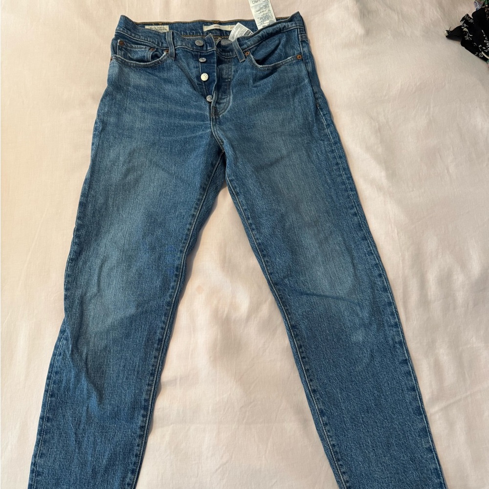 Levi’s Wedgie Straight/Skinny Classic Blue Women's Jeans